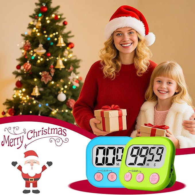 ZILLEEN Classroom Timer for Kids Teachers 2 Pack Digital Timers