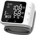 VivaGuard Wrist Blood Pressure Monitor for Home Use, LCD Backlit Dispaly BP Machine Automatic Digital Wrist Blood Pressure Cuff with Heartbeat Detector, 2 * 99 Memory, Carrying Case, 2 AAA Batteries