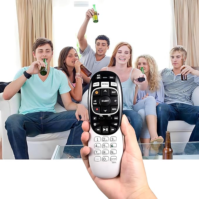 Buck AT&T DirecTV RC73 IR/RF Universal Wireless Genie Remote – DirecTV Remote Control Replacement for HR20, HR21, HR34, HR44, HR54 DVR Satellite Dish Receivers & Streaming Devices