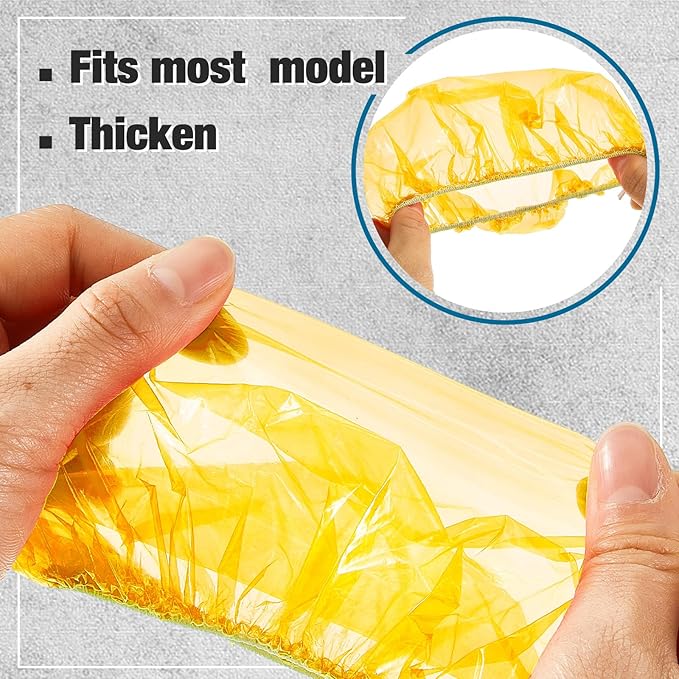 Gueevin 36 Pcs Smoke Detector Cover Smoke Alarm Dust Paint Cover for Home Fire Alarm (Yellow)