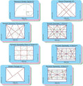 CLPA Full Photographic Viewfinder Set: All CLPA Photographic Viewfinder Tools for Art, Photography, & Video