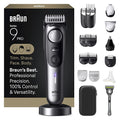 Braun Series 9 PRO All-in-One Beard and Body Trimmer for Men with Gillette Labs Razor, Cordless Grooming System with Precision Length Control, Rechargeable Electric Facial Hair Tool, AIO 9570