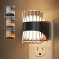 L LOHAS LED Night Light, Modern Night Lights Plug into Wall, 3000K/4000k/5000K Adjustable Color Temperature Night Light,Dimmable Nightlights with Dusk to Dawn Sensor for Rooms Bathroom Hallway