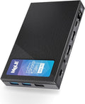 MeLE Mini PC Quieter 4C N100 NO OS Fanless Mini Computers, 16GB RAM, 512GB Storage, 2.4/5G Wi-Fi, Full-Functional USB-C, 4K Triple Display Desktop on Home, Office, Education, Astrophotography