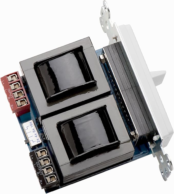 OSD 100W Sleek, Modern, Minimalist Design in Wall Volume Control, Slider Black Impedance Matching SLS100