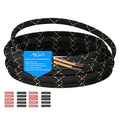 14/2 Speaker Wire 25 Feet, 14AWG Gauge Speaker Cable, Direct Burial, Durable Nylon Braided, in Wall, 2 Conductors, OFC Oxygen-Free Copper, for Car Audio Stereos, Home Theater, Surround Sound, Radio