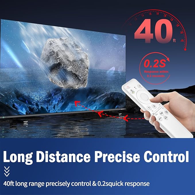 BN59-01432A for Samsung tv Remote, for Sam-Sung Solar tv Remote Replacement with Voice Rechargeable Solar Cell Compatible with Samsung Neo QLED 8K HDR Frame Smart TVs