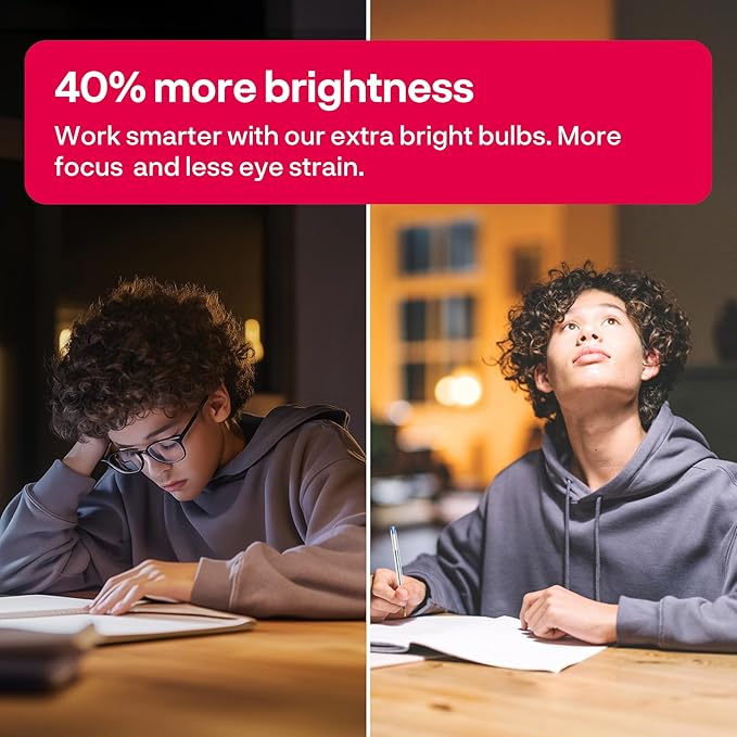 innr Smart Light Bulbs, A19 Zigbee, Works with Philips Hue* and Alexa (Bridge Required), Warm to Cool White, Dimmable, E26 LED Bulb 75 Watt, Soft White Light, 1140lm, 2-Pack