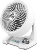 Vornado 133DC Energy Smart Compact Air Circulator Fan with Variable Speed Control, Powerful Personal Cooling, Signature Vortex Action, Adjustable Tilt, Fan for Bedroom, Kitchen, and Home, White