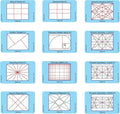 CLPA Video 4:3 Photographic Viewfinder Set: All viewfinders in 4:3 Aspect Ratio only for Art, Photography, & Video
