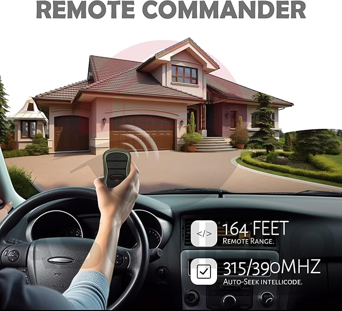 2X Genie Garage Door Opener Remote G3T-A G3T-R G3T-BX Intellicode【10-Years-Warranty】