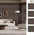 ARMURO 4 Packs Acoustic Wall Panels - Self-Adhesive 3D Wood Slat Wall Panel- Peel and Stick Sound Absorbing Panels for Noise Reducing - Feature Wall Decor for Home & Office