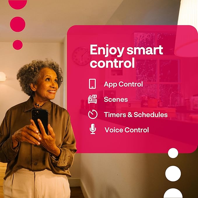 innr Smart Light Bulbs, A19 Zigbee, Works with Philips Hue* and Alexa (Bridge Required), Soft White Light Bulb, Dimmable, E26 LED Bulb 60 Watt, Warm White, 830lm, 4-Pack