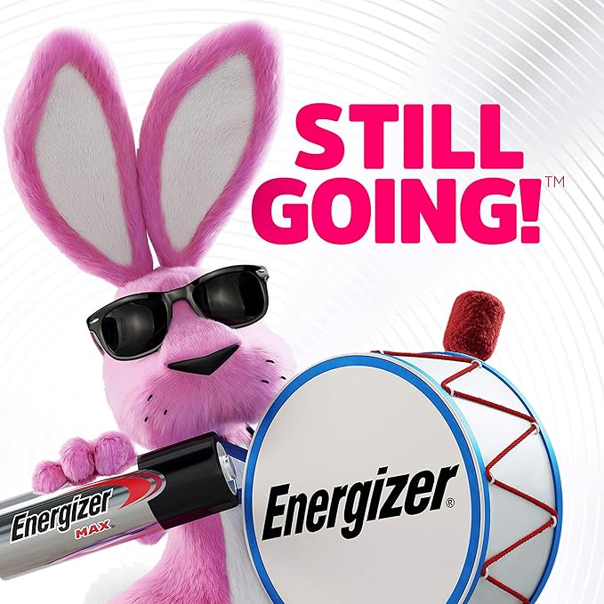 Energizer AA Batteries, Max Double A Battery Alkaline, 4 Count (Pack of 2)