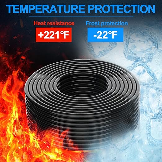 NAOEVO 16 Gauge Wire 5 Conductor Electrical Wire, 16 AWG Stranded PVC Cord, 12V Low Voltage/Tinned Copper/Flexible Cable for Automotive Wiring, Lamp Cord, Marine Cable (100FT)