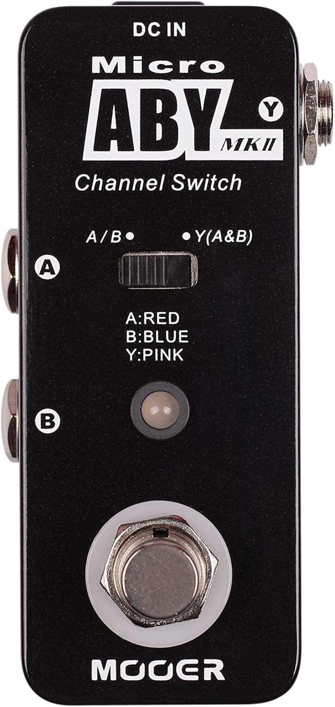 MOOER Micro ABY MKII Channel Switch Pedal