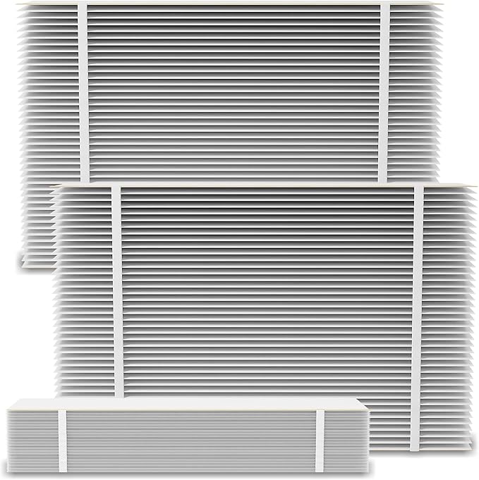 （3 Pack）401 Filter Replacement Compatible with AprilAire 2400, Space-Gard 2400 Whole-House Air Purifier, MERV-10 Furnace Filter, 16x25x6 Air Filter（incloud 2 Pleat Spacers）