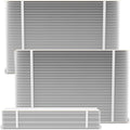 （3 Pack）201 Replacement Furnace Filter Compatible with A prilaire Space-Gard 2200,2250 Whole-House Air Purifier and X0445, 20x25x6 Air Filter Rplacement （incloud 2 Pleat Spacers）