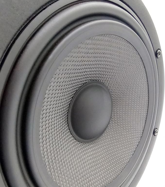 Audioengine HDP6 Passive Speakers Bookshelf Speakers Pair | Home Stereo High-Powered 2-Way Desktop Speakers | AV Receiver or Integrated Amplifier Required (White)