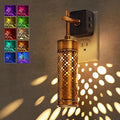 L LOHAS LED Night Light, Color Changing Night Lights Plug into Wall, RGB Vintage Nightlight with Light Sensor, Soft White, Dimmable Plug in Nightlights for Bathroom Hallway Gift, 1 Pack