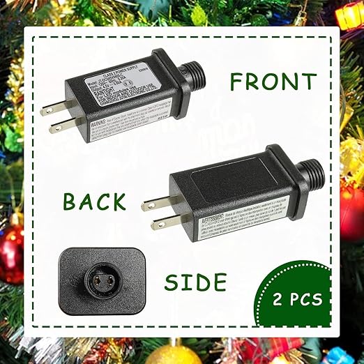 SIGANDG 4.5V 2.7W LED Transformer Replacement Class 2 Power Supply for Christmas String Light Inflatable Decorations LED Controller IP44 Waterproof Low Voltage
