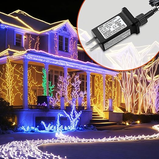 5V1A Class 2 Power Supply Replacement Model JT-DC050V1000-C LED Transformer IP44 LED Light Controller Low Voltage Transformer for Christmas String Light Inflatable Device (5V5W 1PC)