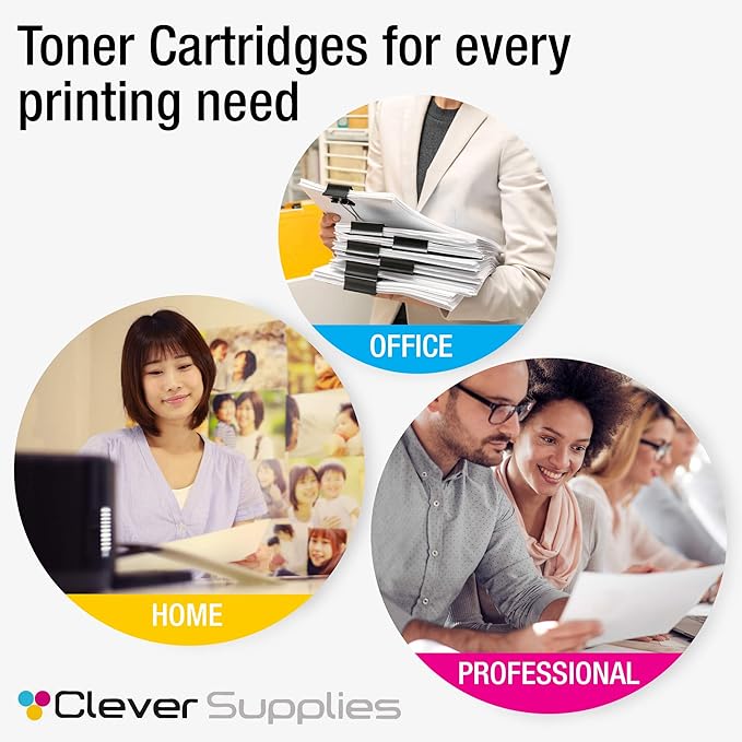 057 Toner Cartridge Replacement Compatible for Canon 057 High Yield Compatible with imageCLASS MF449dw MF448dw MF445dw LBP228dw LBP227dw LBP226dw (Black, 4-Pack)