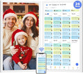 24" Digital Calendar Picture-Frame for-Wall-Planner - Touchcreen Interactive Electronic Calendar Display, Chore Chart, Star Reward, Sync Google iCloud Outlook Via APP, Wall Mount, Gifts for Mom Dad