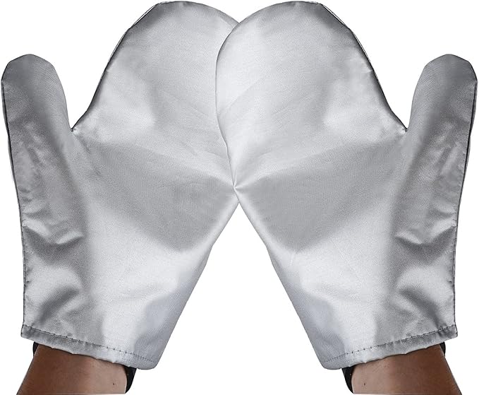 Tingtio Garment Steamer Ironing Gloves Mitt Anti Steam Gloves Durable Heat Resistant Waterproof Protective Ironing Glove for Steaming Clothes