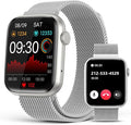 EarlySincere Smart Watch for Women with Bluetooth Call Answer/Dail,1.9'' HD Full Touch Screen Fitness Tracker, Smartwatch with Heart Rate Blood Oxygen Blood Pressure Sleep Monitor for Android iOS