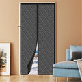 Magnetic Thermal Insulated Door Curtain, Fits Door Size 38" x 82",Durable Oxford Cloth&Thicken Polyester Fiber Fill, Efficient Temperature Control, Durable Construction, Soundproof and Windproof