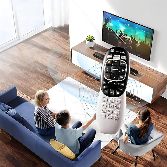 2 Pack Buck AT&T DirecTV RC73 IR/RF Universal Wireless Genie Remote – DirecTV Remote Control Replacement for HR20, HR21, HR34, HR44, HR54 DVR Satellite Dish Receivers & Streaming Devices