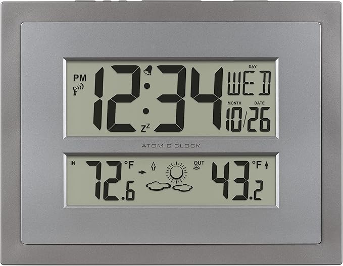La Crosse Technology Atomic Wall/Table Clock (512-85937)