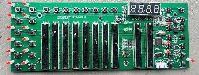DMX Controller DMX Console,192CH Dmx512 Console Controller Panel Use for Editing Program of Stage Lighting Runing