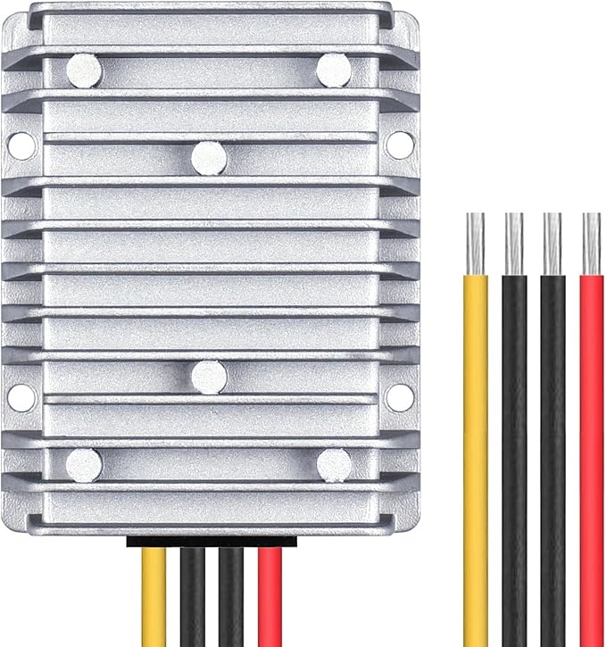 Cllena 30A 360W DC DC Buck 360 Waterproof Transformer, Step Down 12V DCGregor Convverter, 36V/48V to 12V Converter