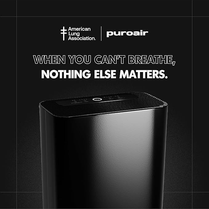 PuroAir 400 Replacement Filter - HEPA Filters up to 99.9% of Smoke, Pollen, Dust and Common Household Pollutants - HEPA Air Filter Replacement for PuroAir 400 Air Purifier (2 Pack)