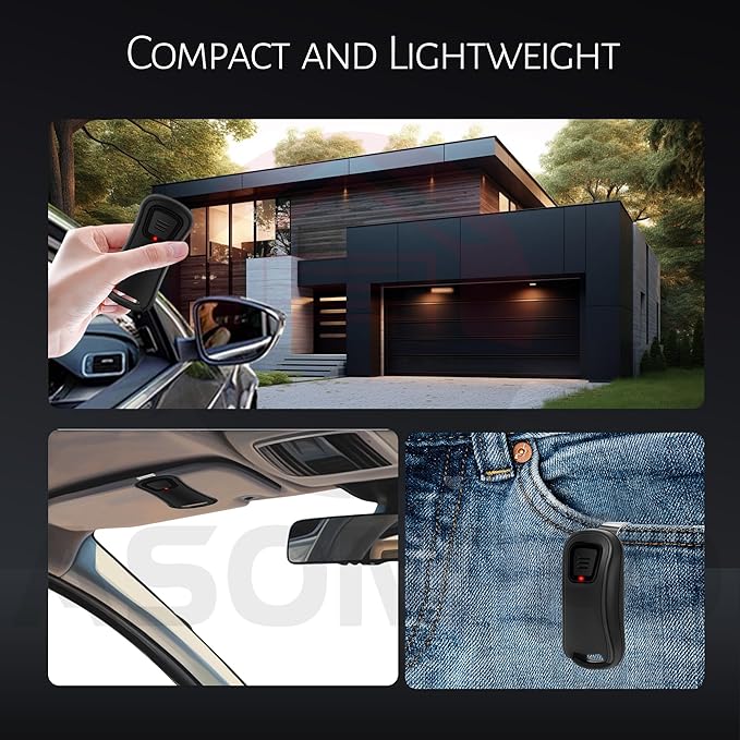 3 for Genie Overhead Door Garage Door Opener Remote G1T-BX O1T-A Intellicode (10-Year-Warranty)