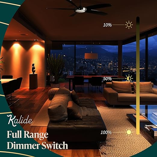 TOPGREENER Combo Dimmer Switch with 3-Speed Fan Control, Light and Fan Combination Switch, Single Pole, 200W LED/CFL, Neutral Wire Not Required, Wall Plate Included, TGDSFS3-W-2PCS, White, 2 Pack