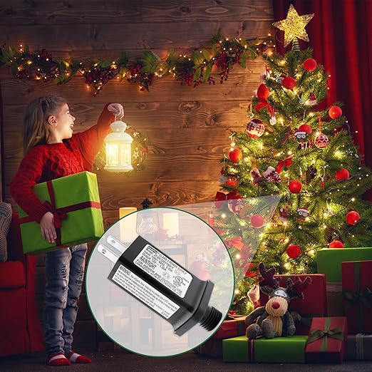 12V 1A Replacement LED Transformer Model JT-DC120V1000-F Class 2 Power Supply IP44 LED Light Controller Low Voltage Transformer for Christmas String Light Inflatable Decorations