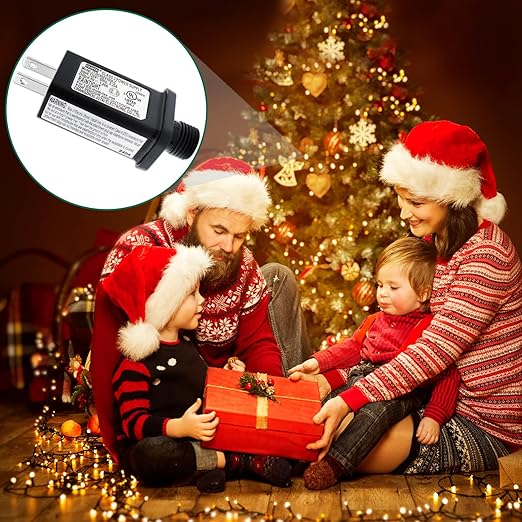 5V 1A Replacement LED Transformer Model JT-DC050V1000-C Class 2 Power Supply IP44 LED Light Controller Low Voltage Transformer for Halloween Christmas String Light Inflatable Decorations