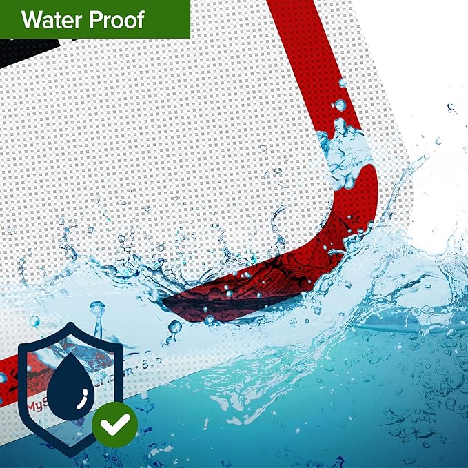 Warning 24 HR. Monitored Alarm Connected To Police Sign, 18x24 Inches, 3M EGP Reflective, Rust Free .080 Aluminum, Fade Resistant, Made in USA by My Sign Center