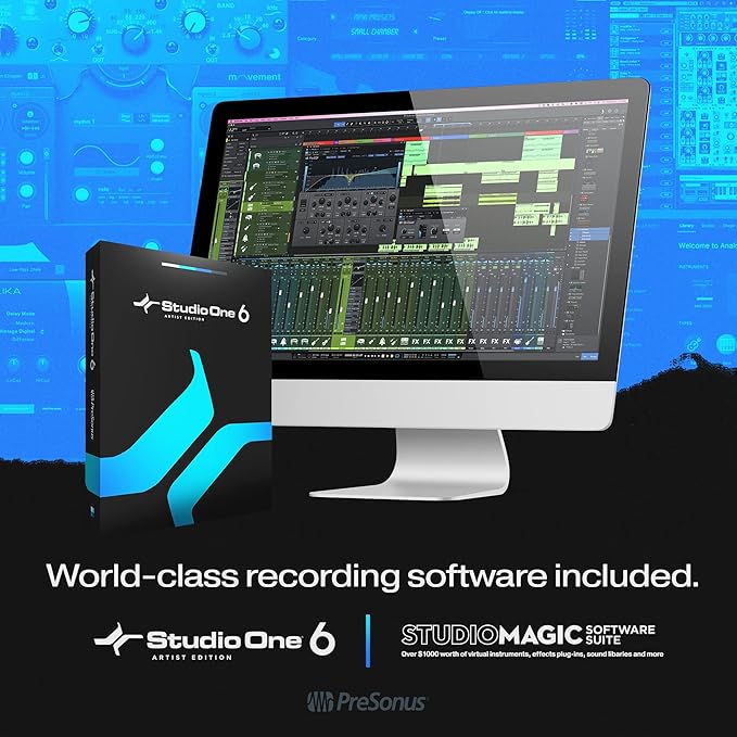 PreSonus FaderPort 8 DAW Controller with Studio One Pro Software
