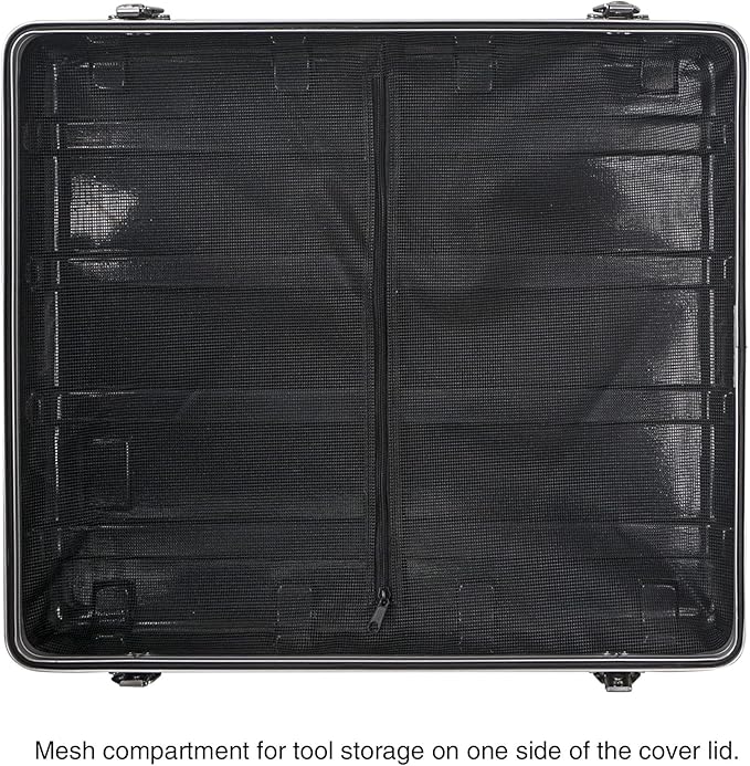 Sound Town Lightweight 12U PA DJ Rack/Road Case with 11U Rack Space, ABS Construction, 19" Depth, Retractable Handle, Wheels and Heavy-Duty Latches (STRC-A12UT)
