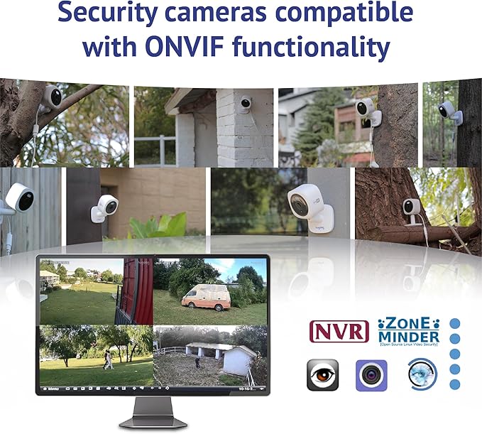Hugolog 2K 3MP Outdoor Indoor Security Cameras for Home Security, Home Camera with Starlight Color Night Vision,Built-in Spotlight,Motion Detection,2-Way Talk,US Cloud & Local Storage,Works with Alexa