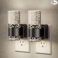 JandCase Night Light, Night Lights Plug into Wall,2 Pack LED Nightlight with Adjustable Brightness, 5000K，Automatic Night Light Plug in with Auto Light Sensor for Bathroom Hallway Room Decor