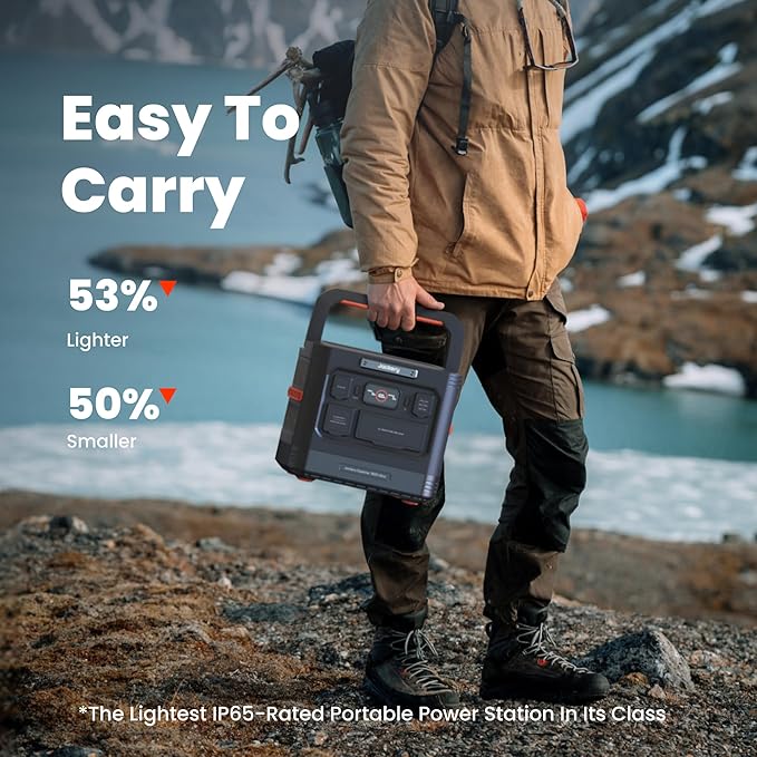 Jackery Solar Generator 1500 Ultra with 2x200W Solar Panels, 1536Wh LiFePO4 Power Station, 1800W AC Output (3600W Peak), IP65 Waterproof, Bifacial Solar Power for Off-Grid & RV
