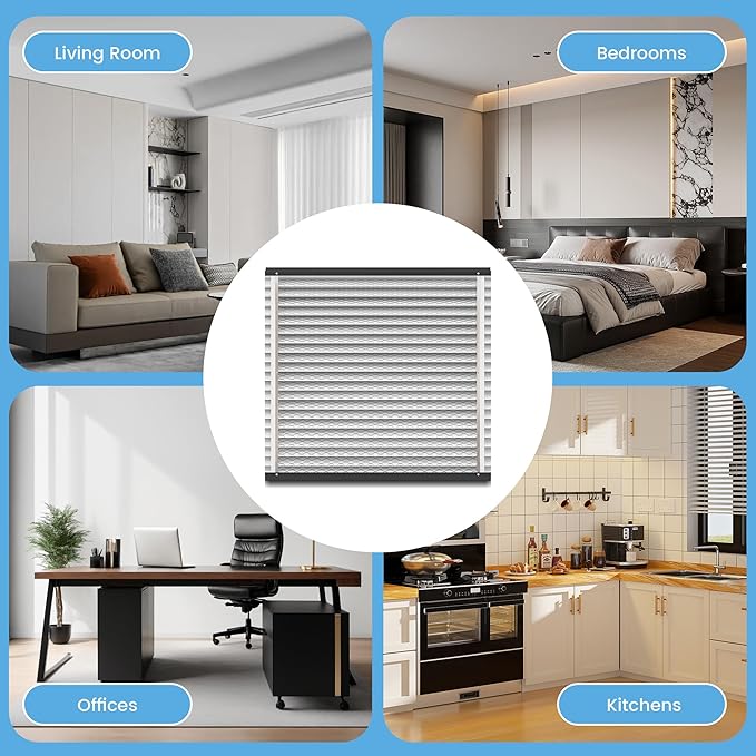 (3-Pack) 413 Replacement Filter Compatible with April-Aire Whole House Air Purifier 4400, 3413, 2416, 2413, 1610, 1413 MERV 10, Actual Size: 16.75" x 27.75" x 4", Nominal Size: 16''x28''x4''