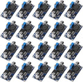 DROK LM2596 Buck Converter, Pack of 20 DC to DC Buck Converter Adjustable Voltage Regulator 3.2-35V to 1.25-34V