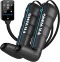 FIT KING Cordless Recovery System, Professional Air Compression Massager, Reduces Muscle Pain and Improves Circulation, Warm-up and Fast Recovery for Athletes, Customized Zone Massage Optional (Small)