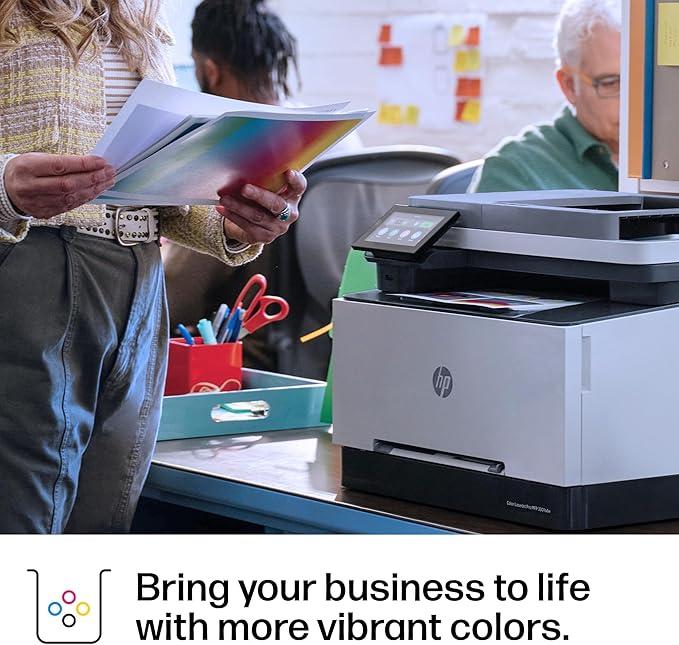 HP Color LaserJet Pro MFP 3301sdw Wireless All-in-One Color Laser Printer, Office Printer, Scanner, Copier, ADF, Duplex, Best-for-Office (499Q3F)